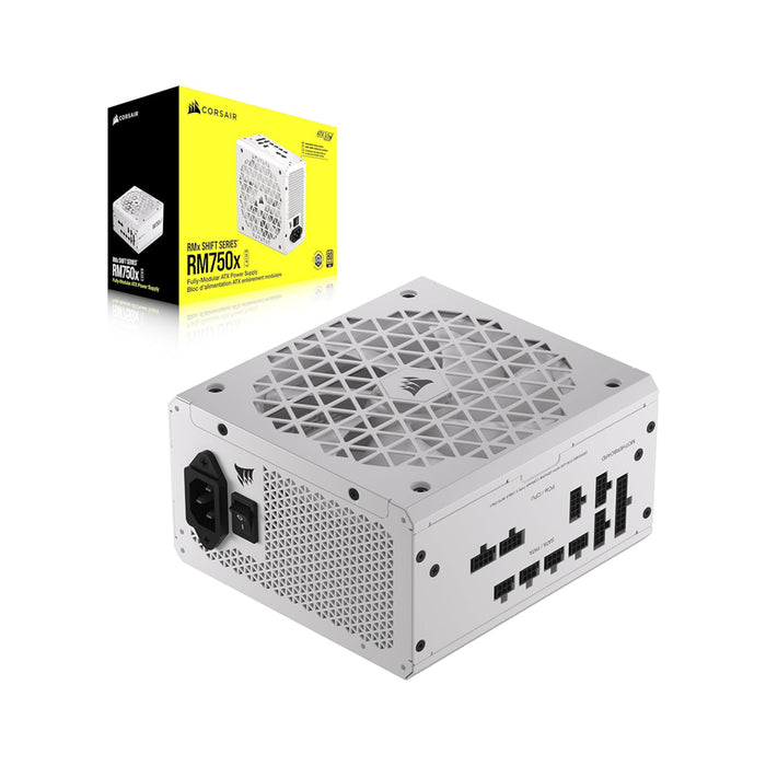 Corsair Power Supply RM750x Shift 80 Plus Gold 750W White