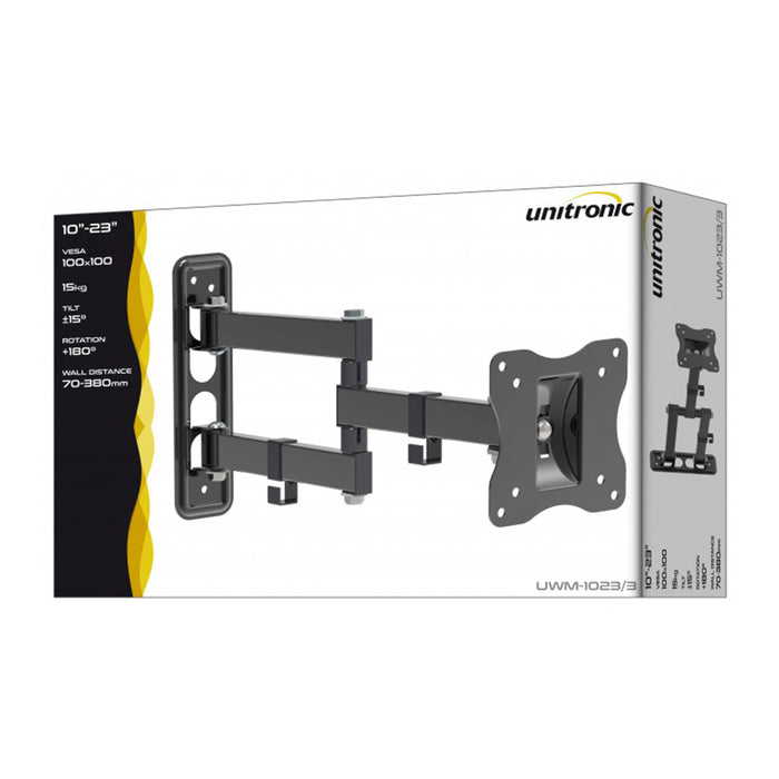 Unitronic Wall Mount Single Arm 10"-23"