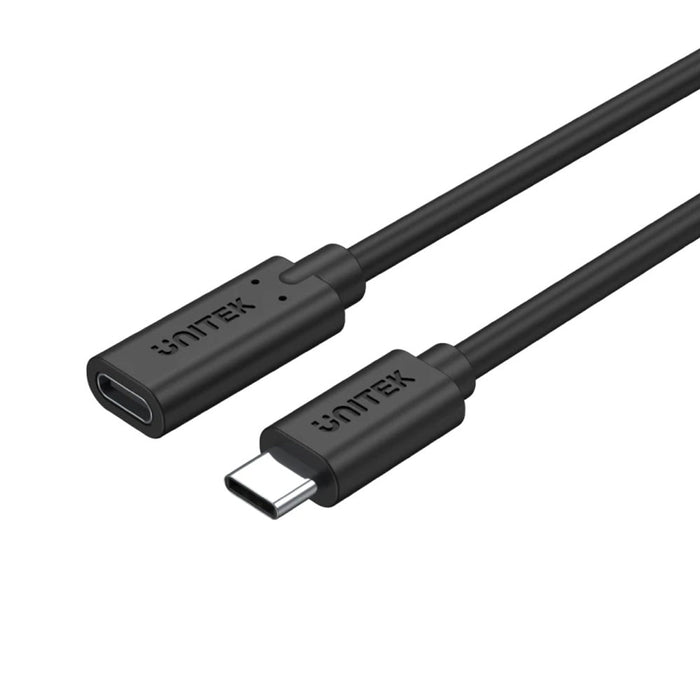 Unitek USB-C Male to USB-C Female Extension Cable PD100W 1.0m