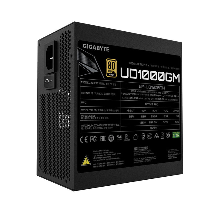 Gigabyte Power Supply UD1000GM Gold 1000W