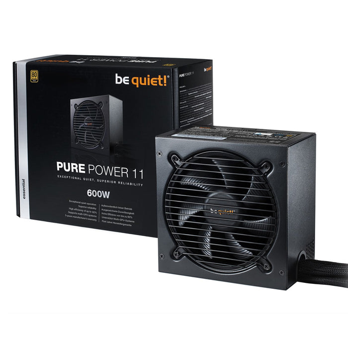 Be Quiet Power Supply Pure Power 11 Gold BN294 600W