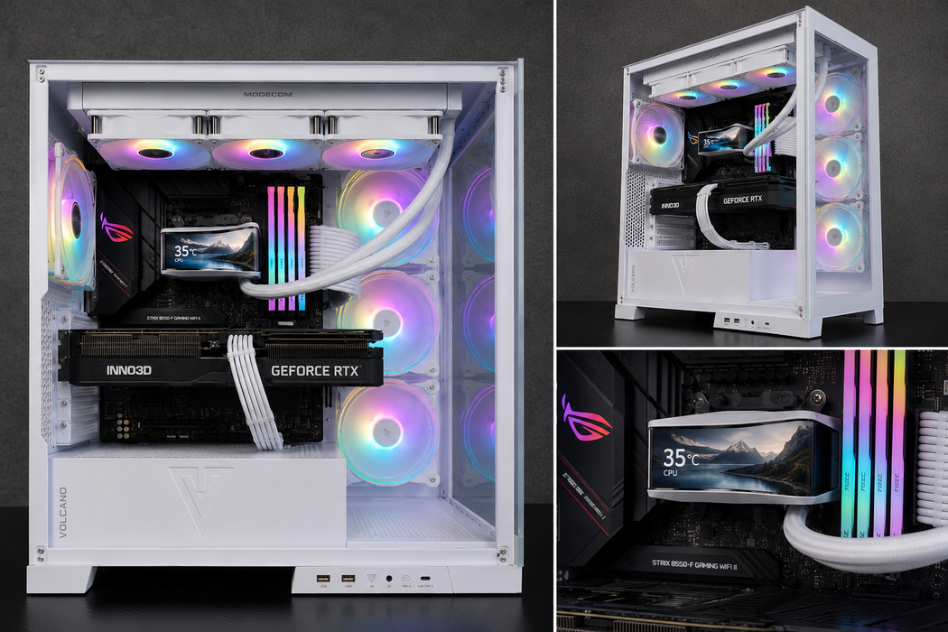 Custom Gaming PC/ Ryzen 7 5800X3D/ 32GB/ 1TB NVMe/ RTX 5070
