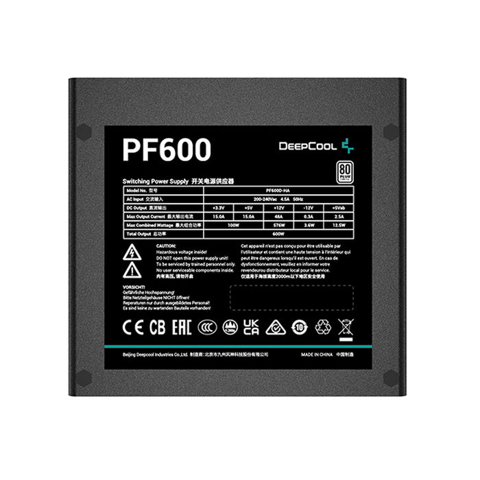 DeepCool Power Supply PF 600W