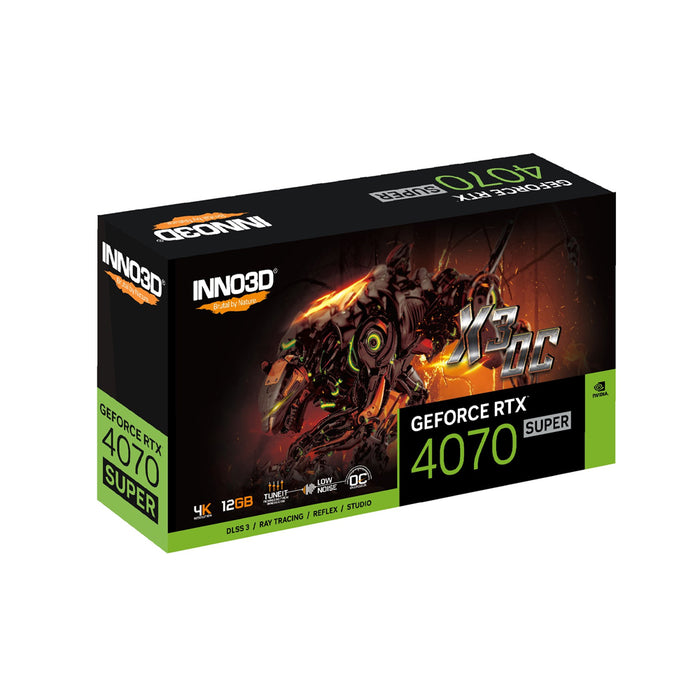 INNO3D X3 GeForce RTX 4070 SUPER OC 12GB