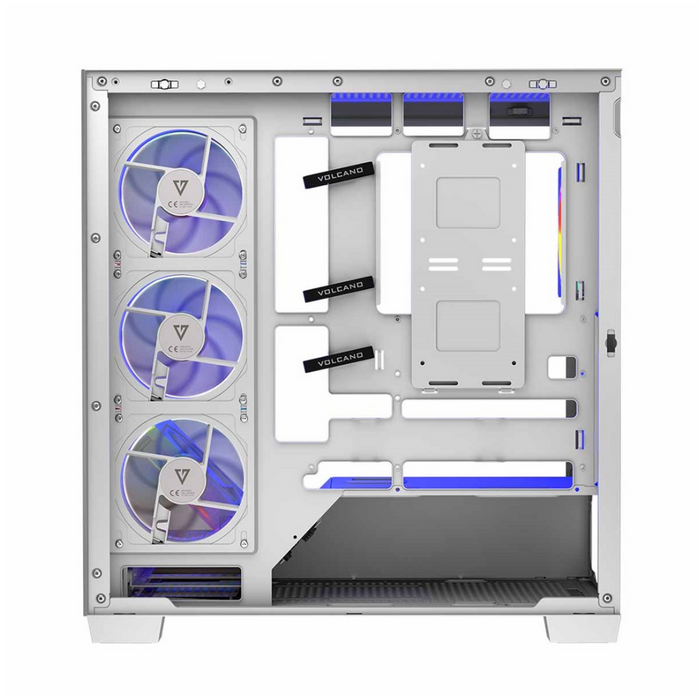 Modecom PC Case VOLCANO Stellar ARGB 5F White Midi