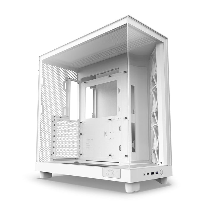 NZXT PC Case H6 Air Flow ARGB White