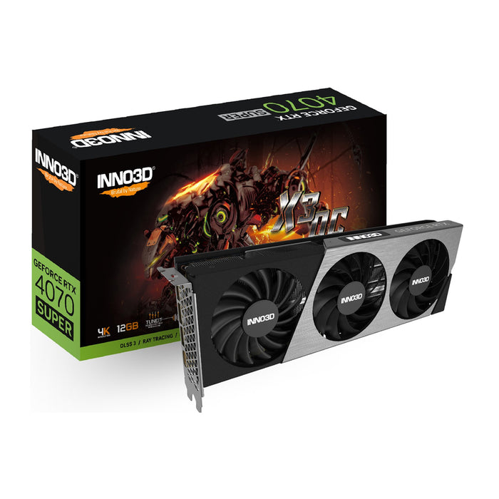 INNO3D X3 GeForce RTX 4070 SUPER OC 12GB