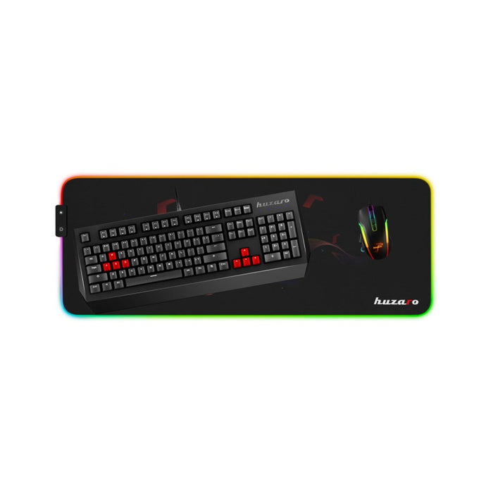 Huzaro RGB Design Gaming Mouse Pad