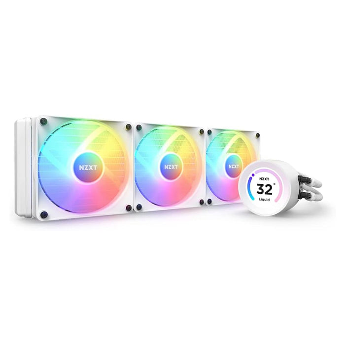 NZXT Liquid Cooler Kraken Elite 360 RGB White