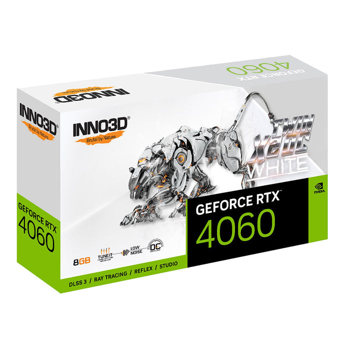 INNO3D Twin X2 GeForce RTX 4060 OC White 8GB