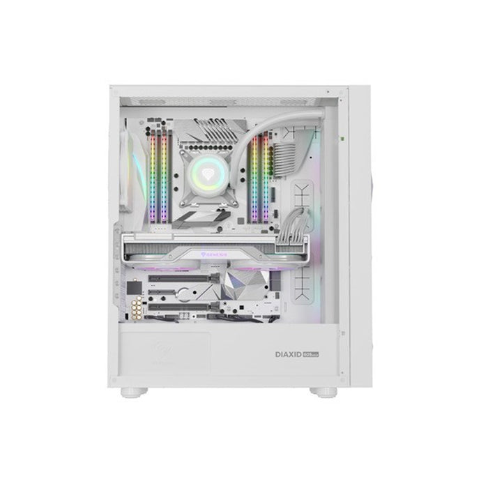 Natec PC Case Diaxid 605 ARGB White