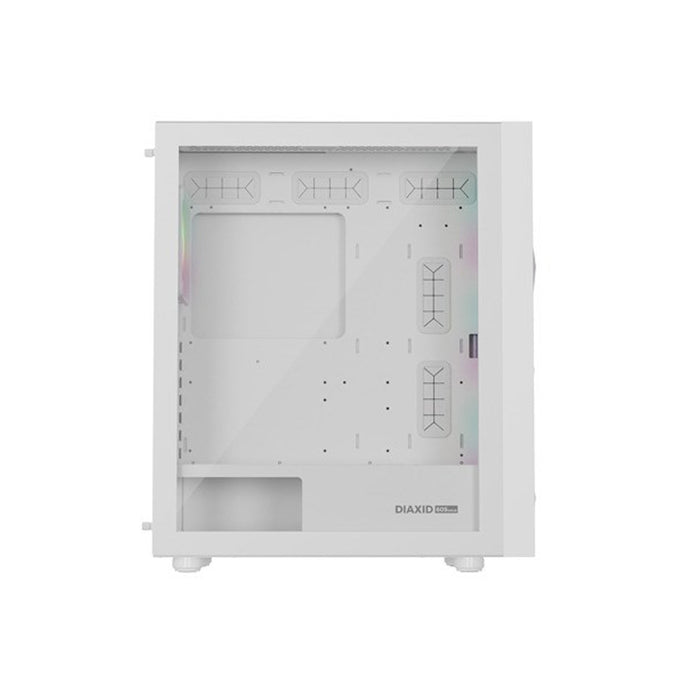 Natec PC Case Diaxid 605 ARGB White