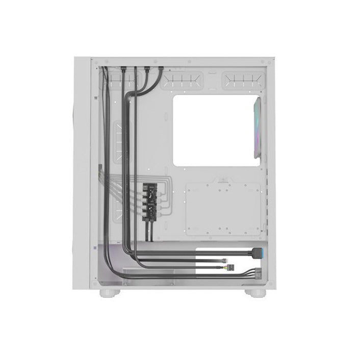 Natec PC Case Diaxid 605 ARGB White