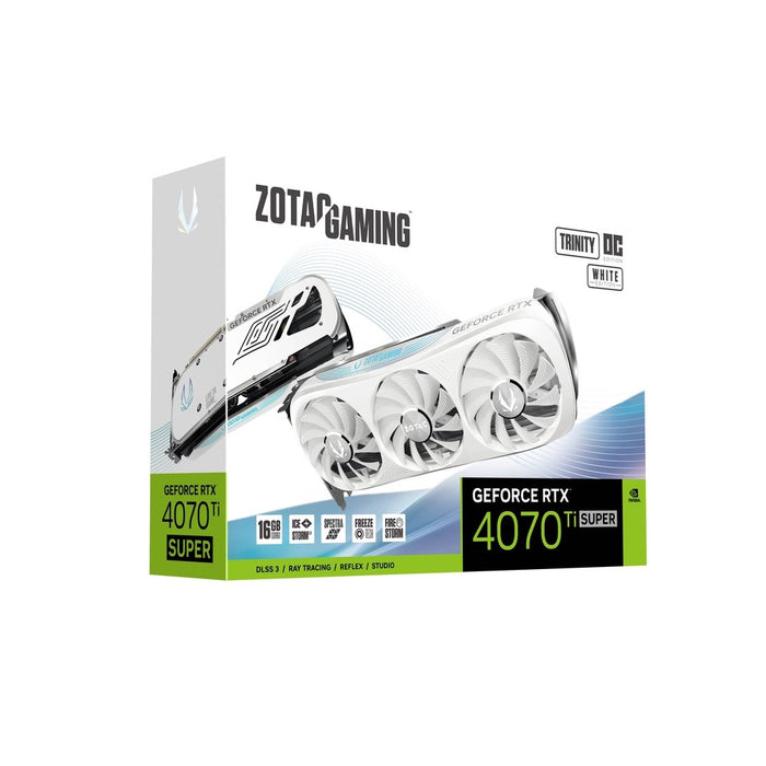 Zotac Gaming GeForce RTX 4070 Ti SUPER Trinity OC 16GB White