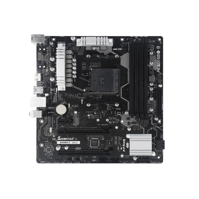 Biostar Motherboard B450MX-S — Needy Shop LTD