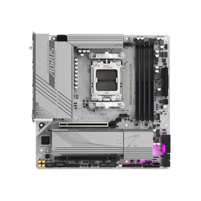 Gigabyte Motherboard B650M AORUS ELITE AX ICE