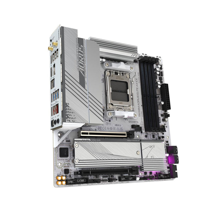 Gigabyte Motherboard B650M AORUS ELITE AX ICE