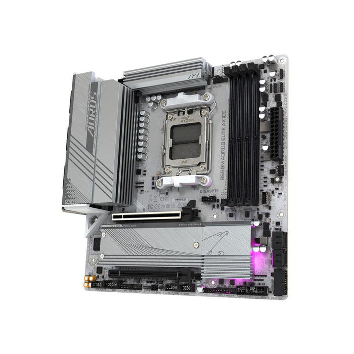 Gigabyte Motherboard B650M AORUS ELITE AX ICE