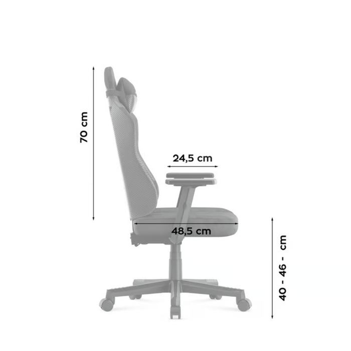 Huzaro Ranger 5.7 Gaming Chair Carbon Black