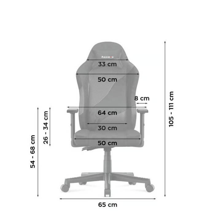 Huzaro Ranger 5.7 Gaming Chair Carbon Black