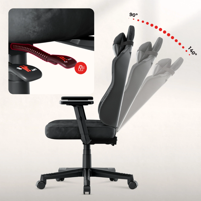 Huzaro Ranger 5.7 Gaming Chair Carbon Black