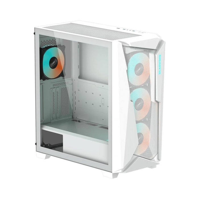 Gigabyte PC Case C301 Glass V2 RGB White