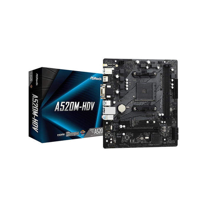 Asrock Motherboard A520M-HDV