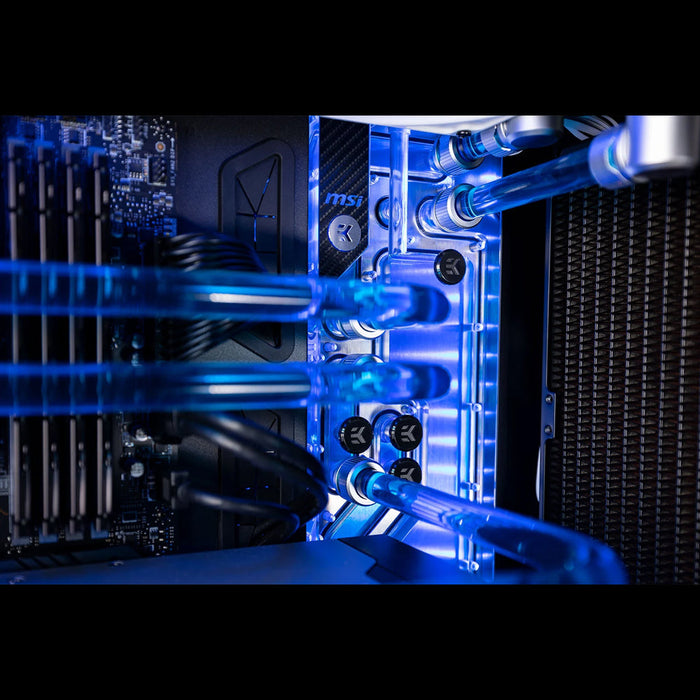 Custom Gaming PC/ EK Quantum Reflection² CPU & GPU Water-Cooled/ i9-14900KF/ 32GB DDR5/ 2TB SSD/ RTX 4080 SUPER