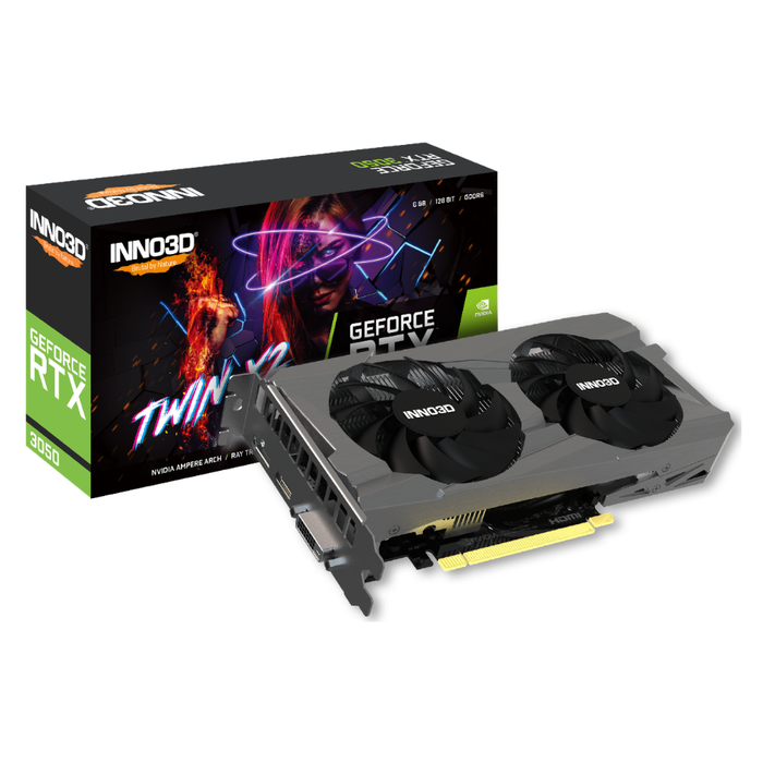 INNO3D GeForce RTX 3050 Twin X2 V2 6GB