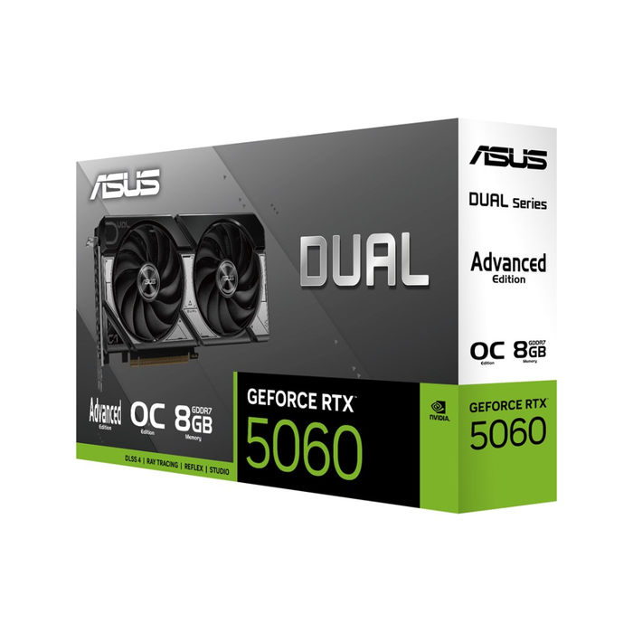 Asus Dual GeForce RTX 5060 OC 8GB Advanced Edition