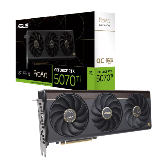 Asus ProArt GeForce RTX 5070 Ti OC 16GB