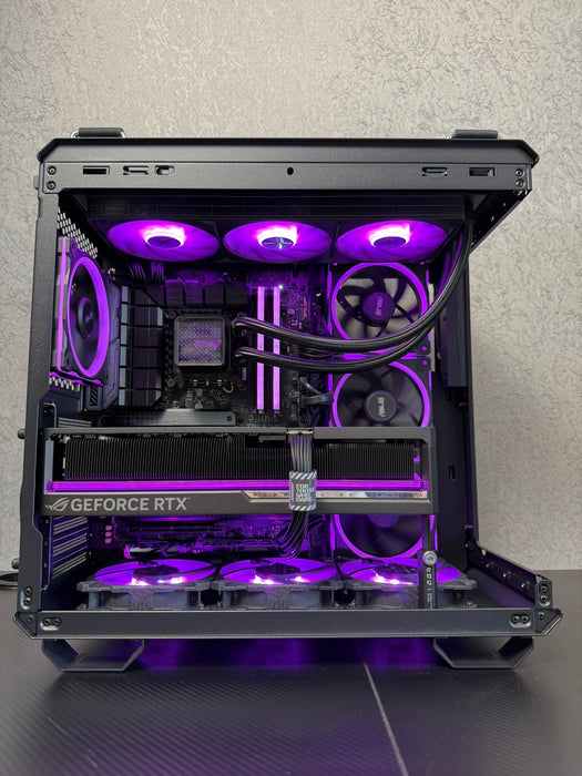 Asus TUF PC Case GT502 Horizon TG ARGB Midi Tower Black