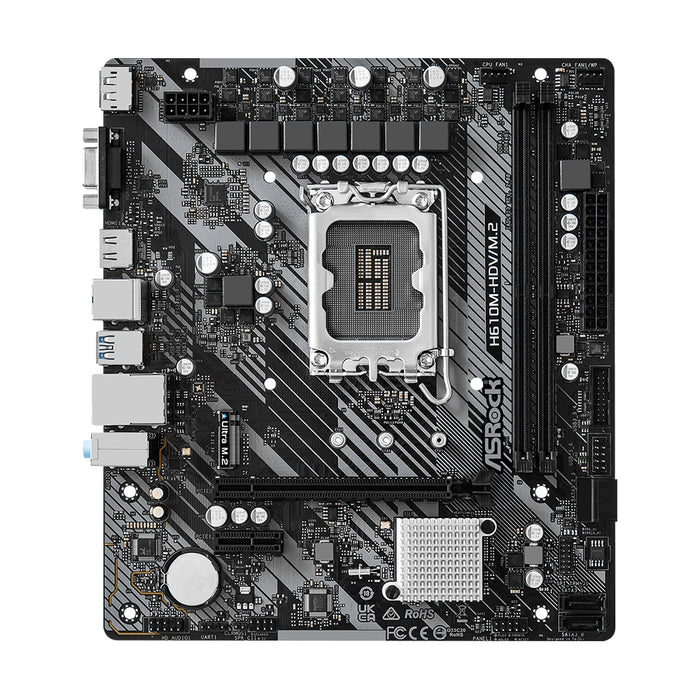 Asrock Motherboard H610M-HDV M.2 R2.0