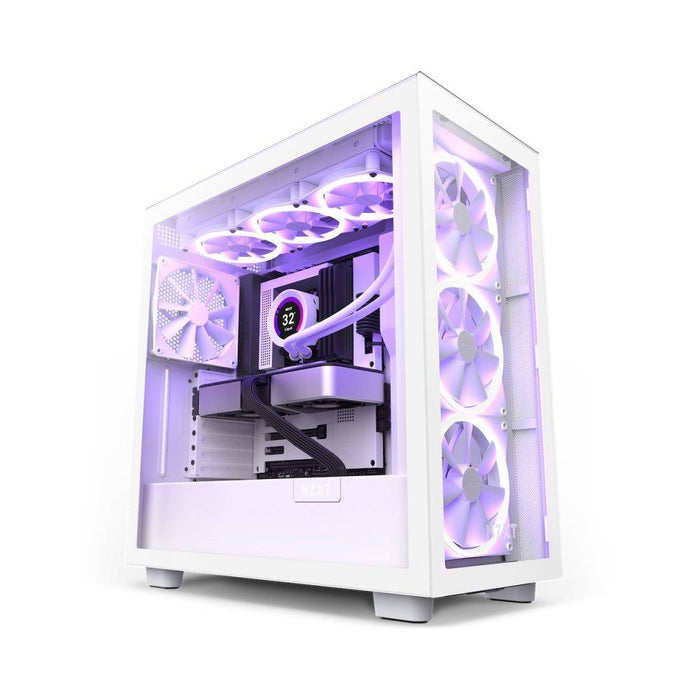 NZXT PC Case H7 Elite ARGB White