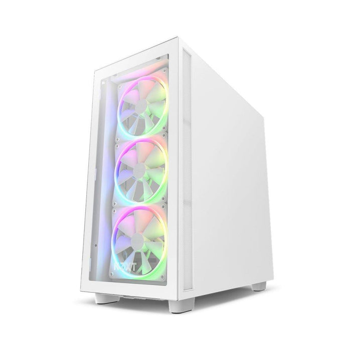 NZXT PC Case H7 Elite ARGB White