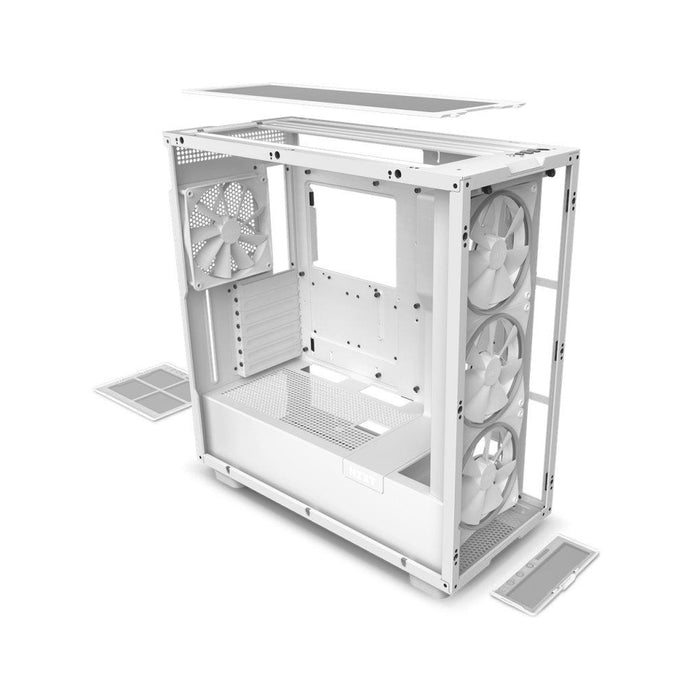 NZXT PC Case H7 Elite ARGB White