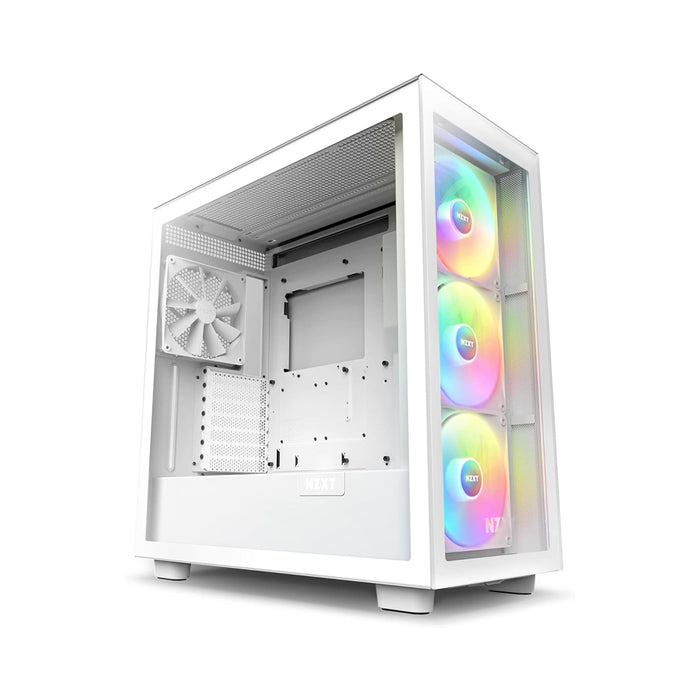 NZXT PC Case H7 Elite ARGB White