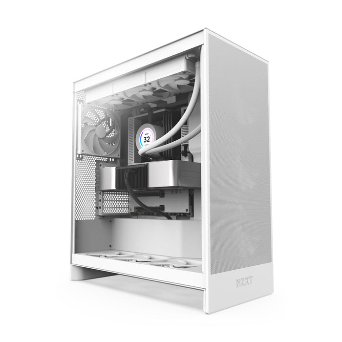 NZXT PC Case H7 Flow White