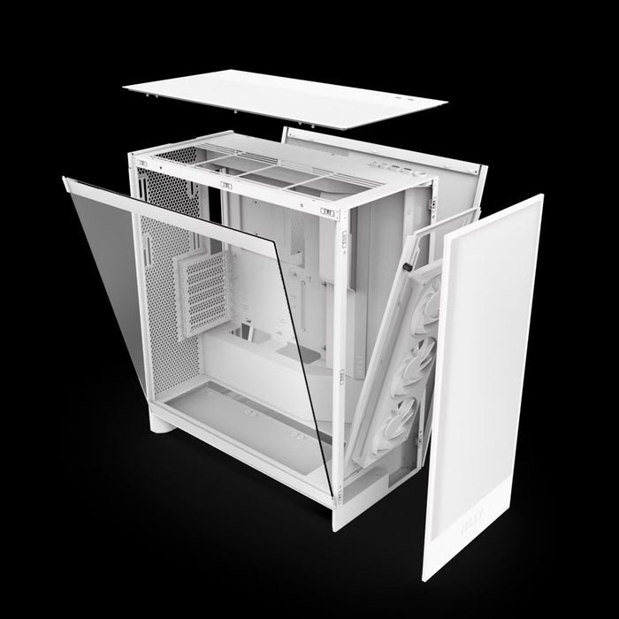 NZXT PC Case H7 Flow ARGB White