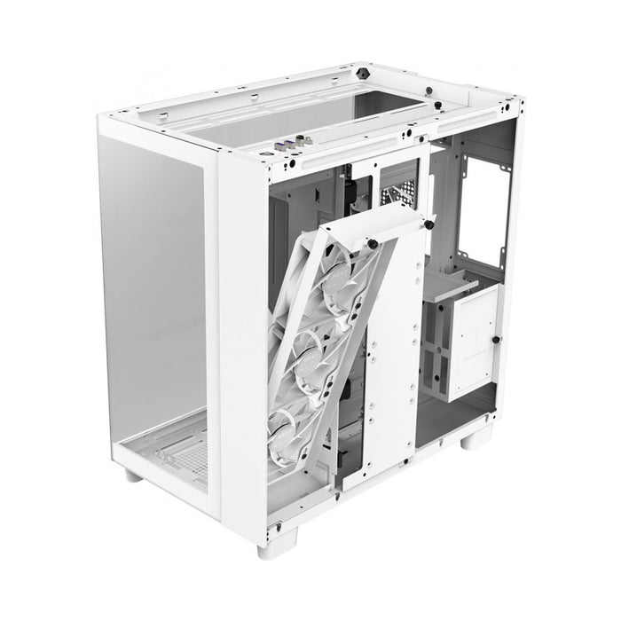 NZXT PC Case H9 Flow White