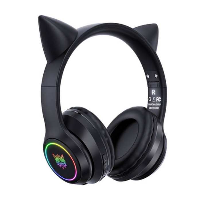 ONIKUMA B90 Wireless Gaming Headset Black Cat Ears