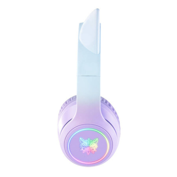 ONIKUMA B90 Wireless Gaming Headset Blue/Purple Cat Ears