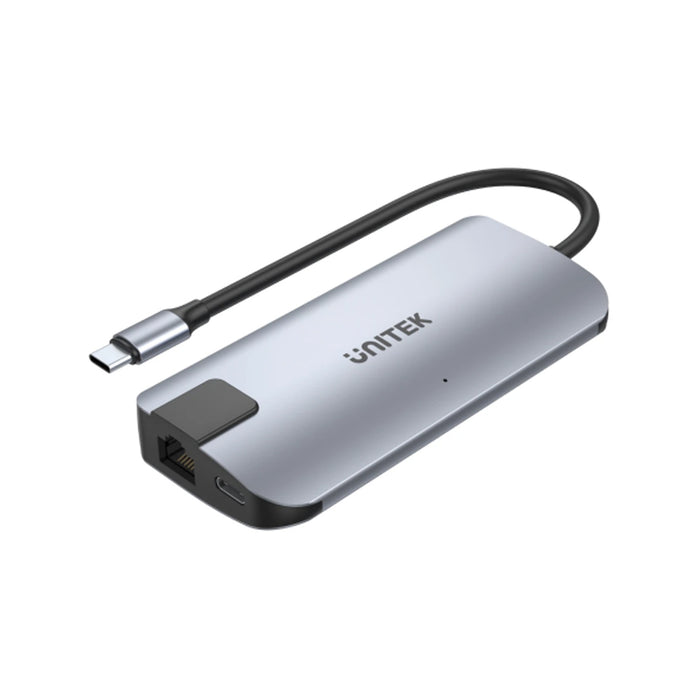 Unitek D1028A Type-C Hub 2x USB3.2 HDMI/Gb/PD100W