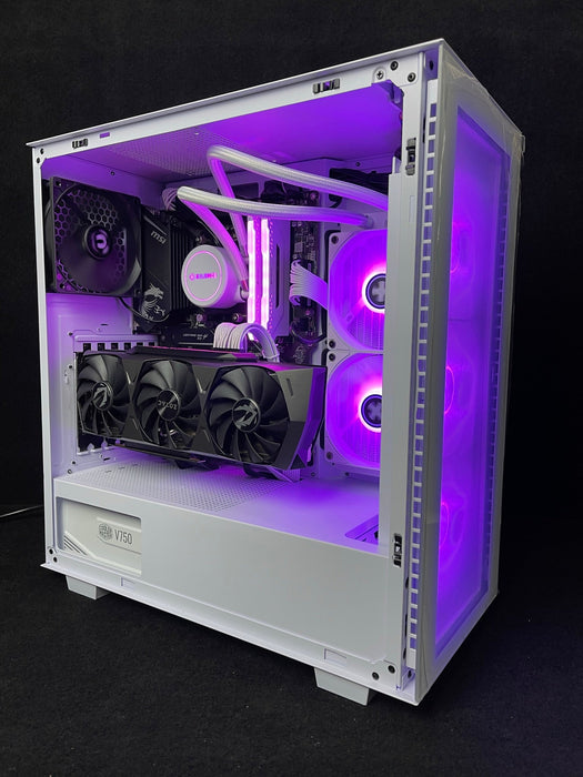 Custom Gaming PC/ The Snowflake/ Ryzen 7 5800X/ 32GB/ 1 TB NVMe/ RTX 4070 SUPER