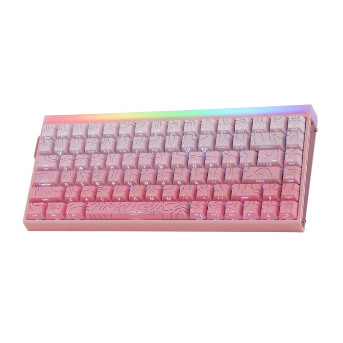 Aula Magnetic Wired Gaming Keyboard Hero 84 HE Pink