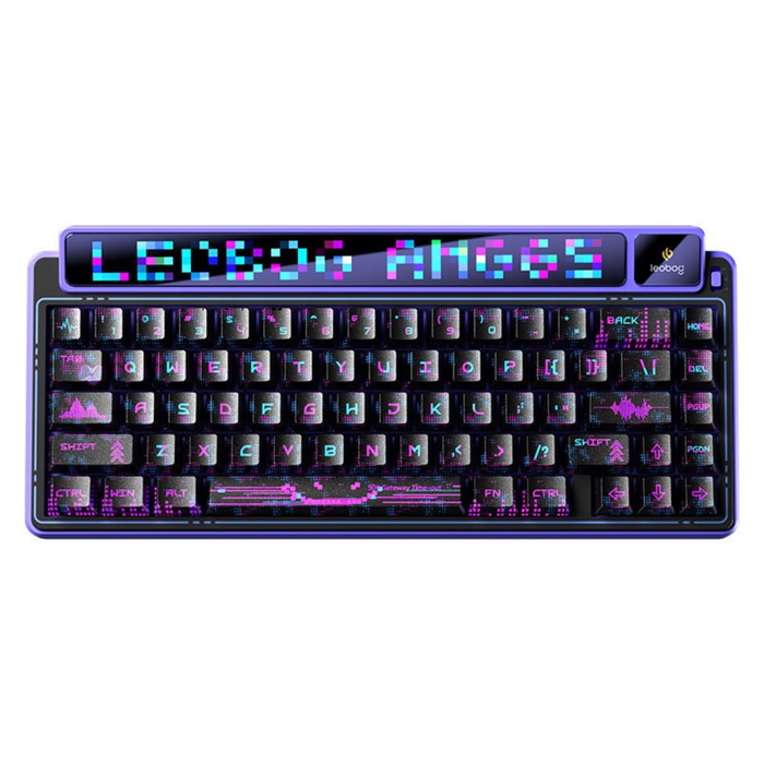 Aula Leobog Mechanical Wireless Gaming Keyboard AMG65 Purple