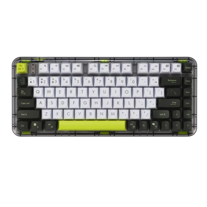 Asus Mechanical Wireless Keyboard Jelly75 KD201 Volt Green