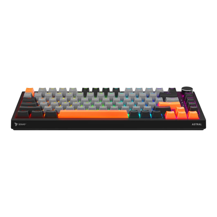 Savio Astral Black Jade 3 Colours Wired Gaming Keyboard