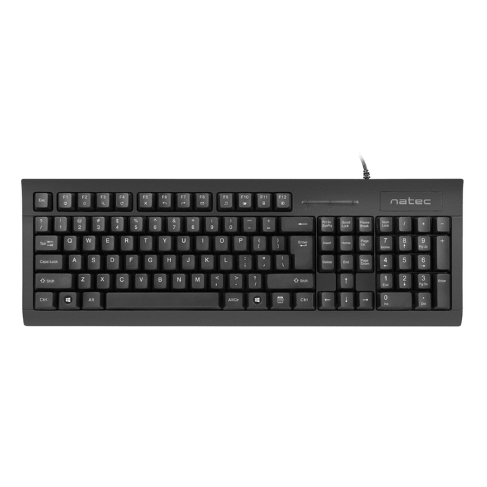 Natec MORAY Wired Keyboard With Smart ID Card Reader