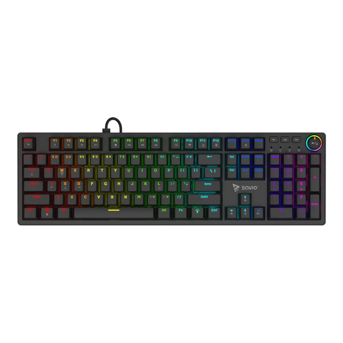 Savio STYX Outemu Brown Mechanical Wired Gaming Keyboard